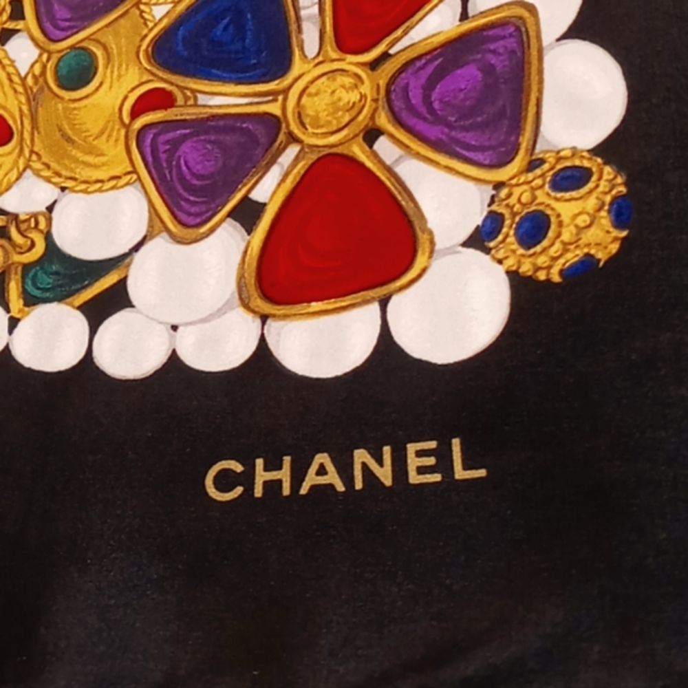 Vintage CHANEL Silk Scarf